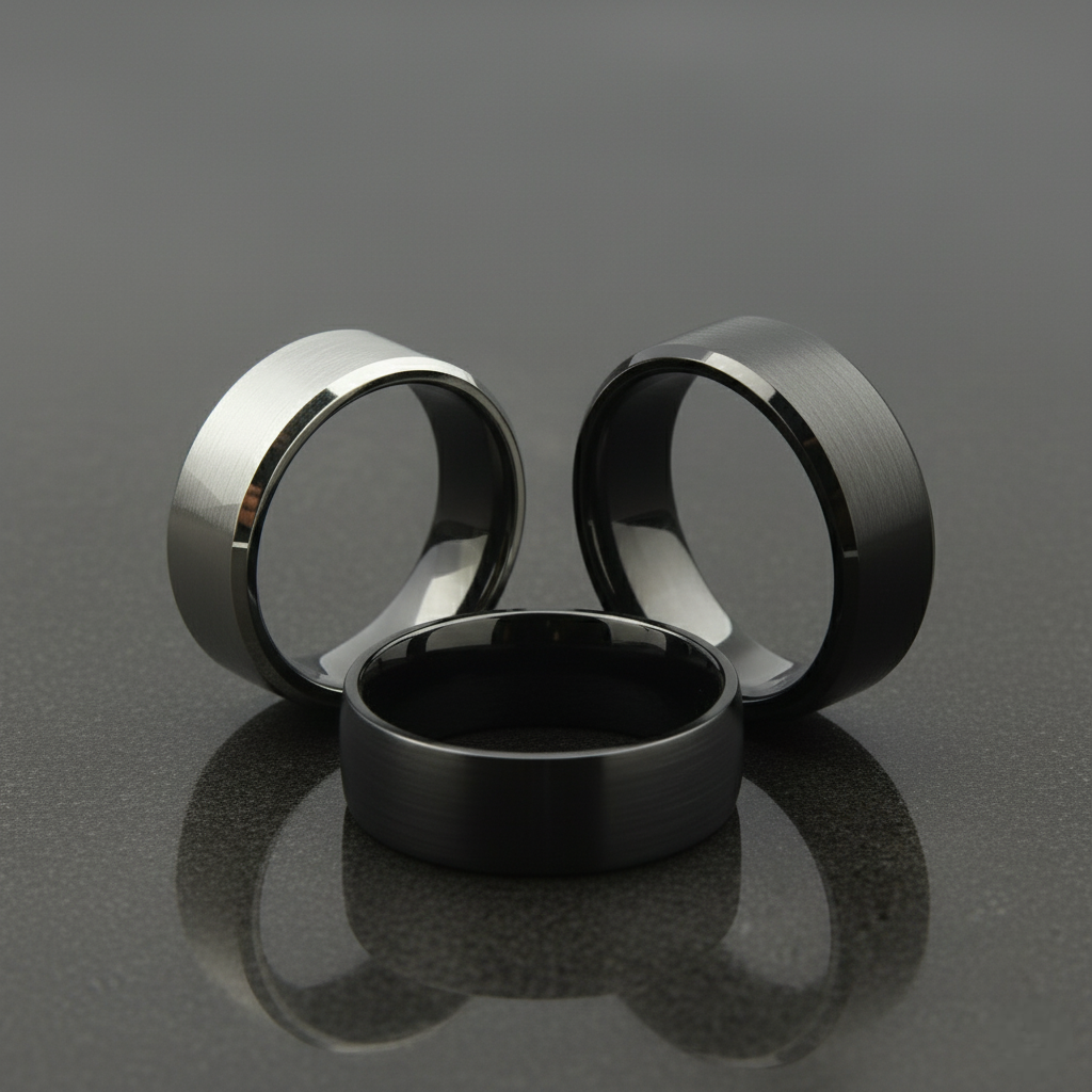 Collection of Tungsten wedding  rings